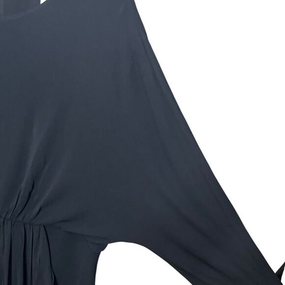 Marie Oliver New Layla Black Dress Women’s Size Medium Dolman Sleeve Pockets - Picture 5 of 13